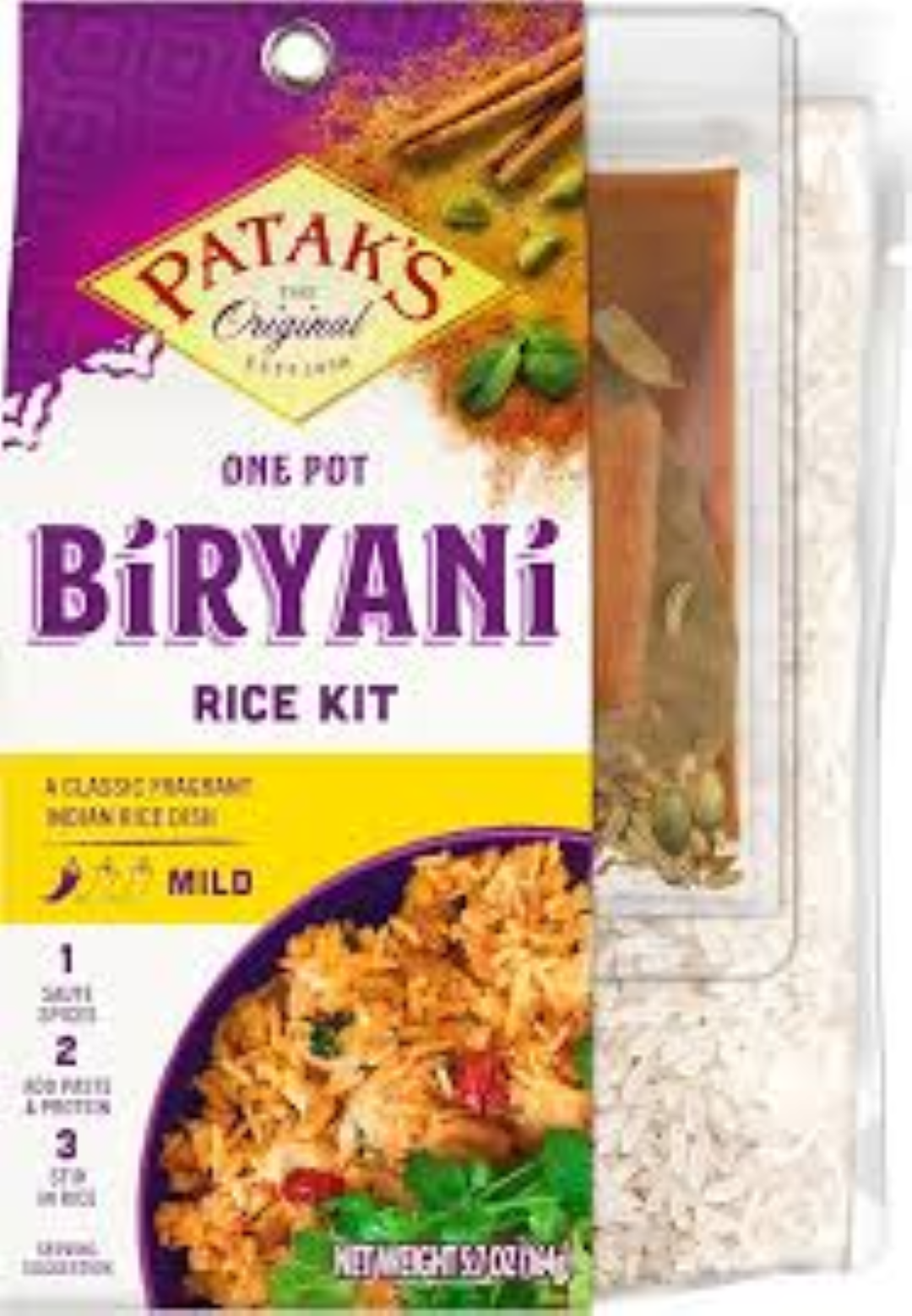 KULA KWIK INSTANT BIRYANI RICE 128G